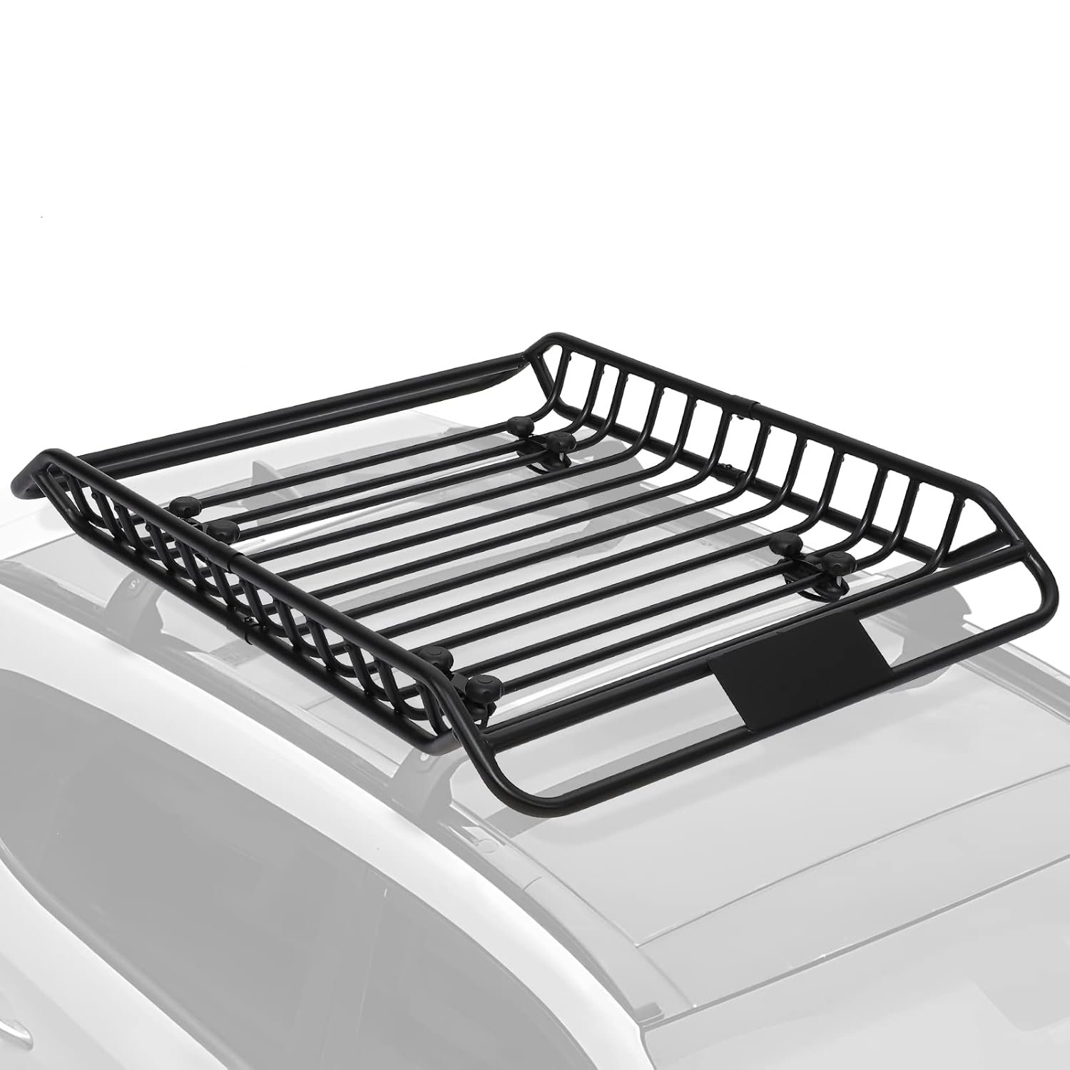 50x38 Inch Car Roof Rack Basket 220LBS Heavy Duty Steel Cargo Basket Universal Rooftop Cargo Carrier for SUV, Pick Up,Trucks,Car